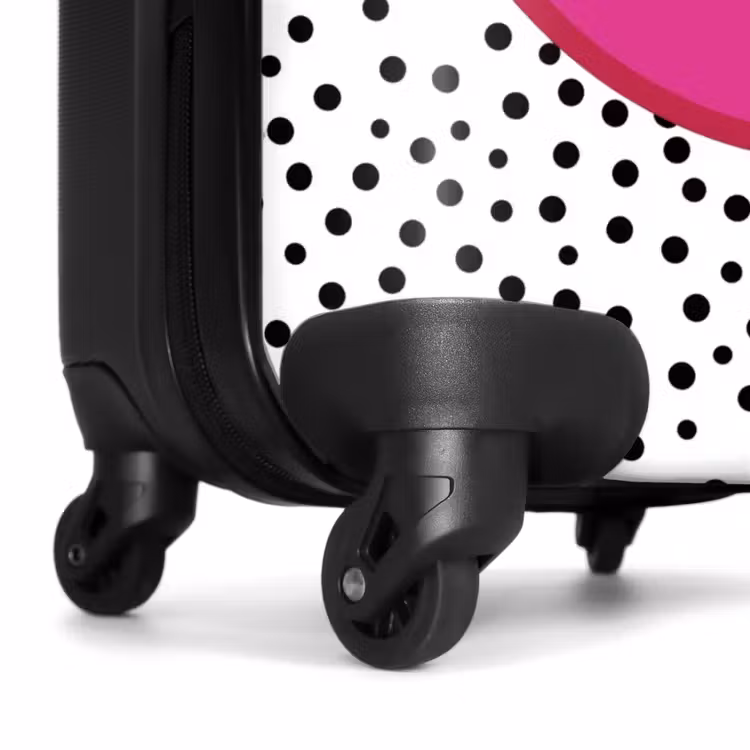 Valise - Smiley - Rose - Points — 6