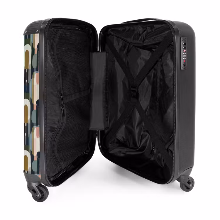 Valise - Géographique - Moderne - Coloré — 4