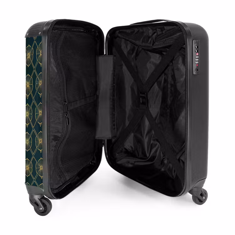 Valise - Géométrique - Elégant - Vert — 4