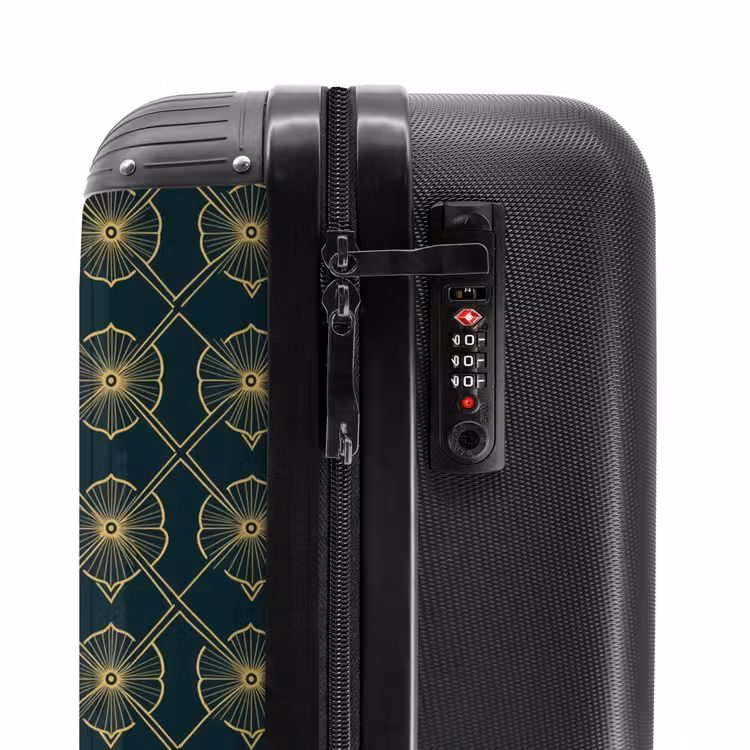 Valise - Géométrique - Elégant - Vert — 5