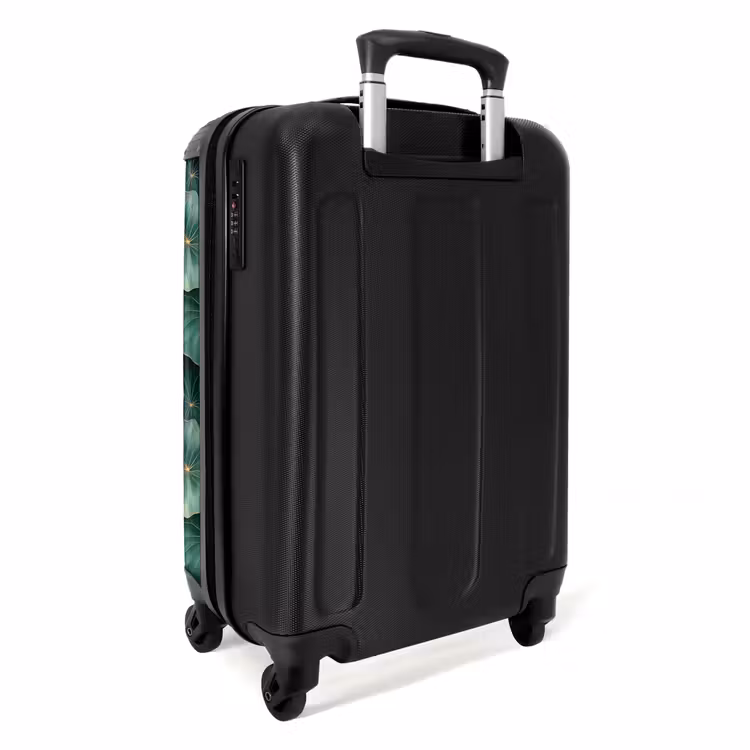 Valise - Motif - Feuilles - Vert — 3