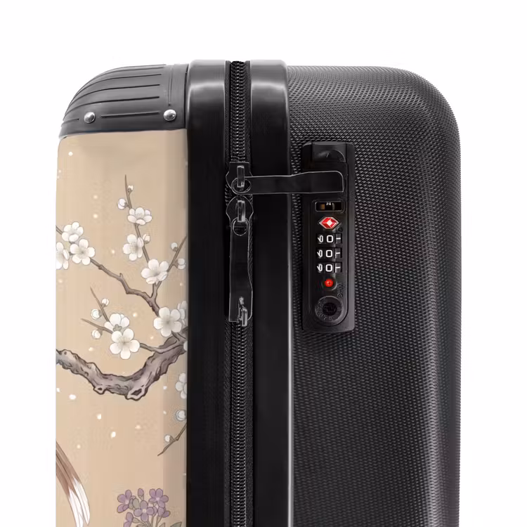 Valise - Fleurs - Oiseaux - Fleurs — 5