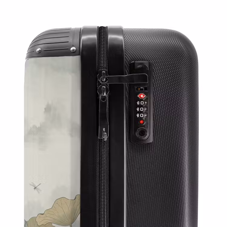 Valise - Lotus - Fleurs - Vert — 5