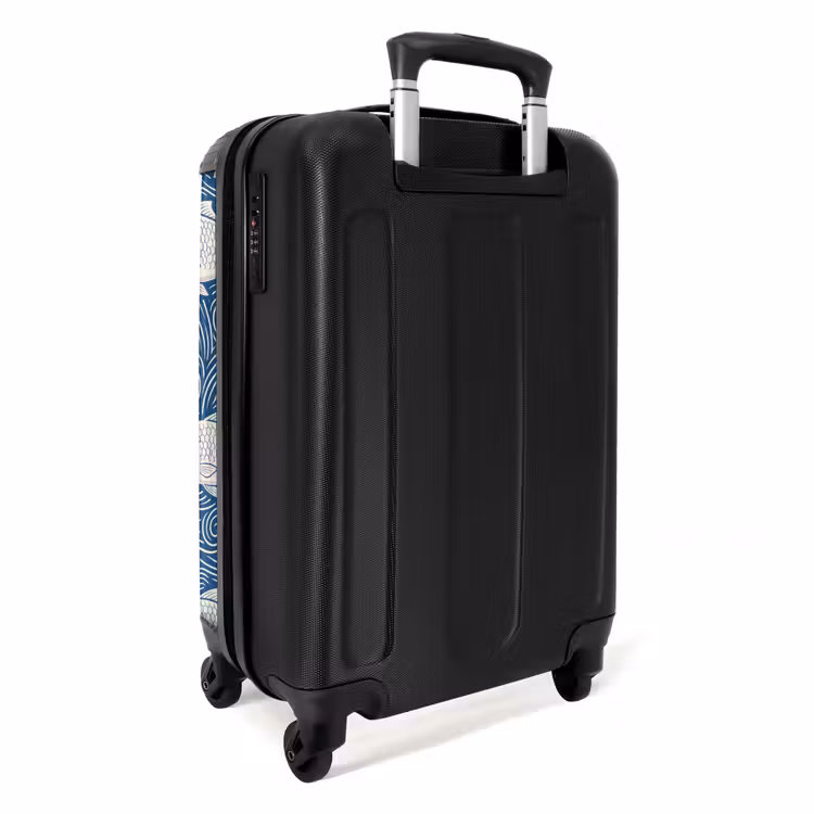 Valise - Poisson - Eau - Motif - Graphisme - Bleu — 3