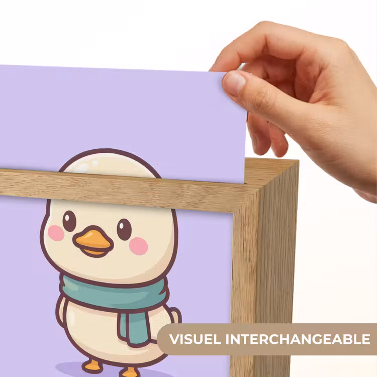 Veilleuse - Canard - Echarpe - Violet — 7