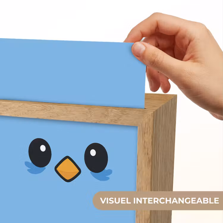 Veilleuse - Oiseau - Bleu - Simple — 7