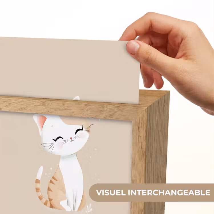 Veilleuse - Chat - Chaton - Beige — 7