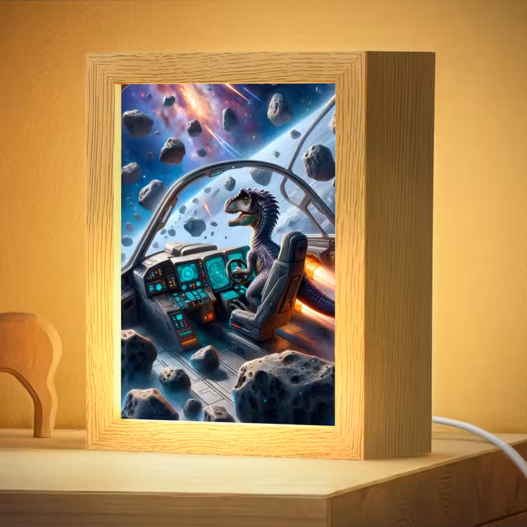 Veilleuse - Dino - Espace - Garçons — 2