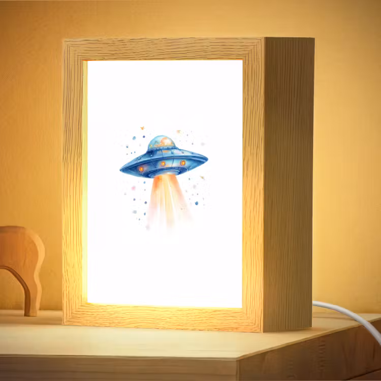 Veilleuse - Espace - Ufo - Étoiles — 2