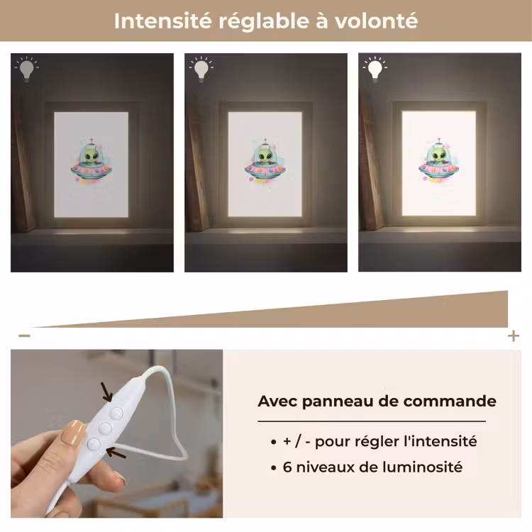 Veilleuse - Alien - Ufo - Coloré — 5