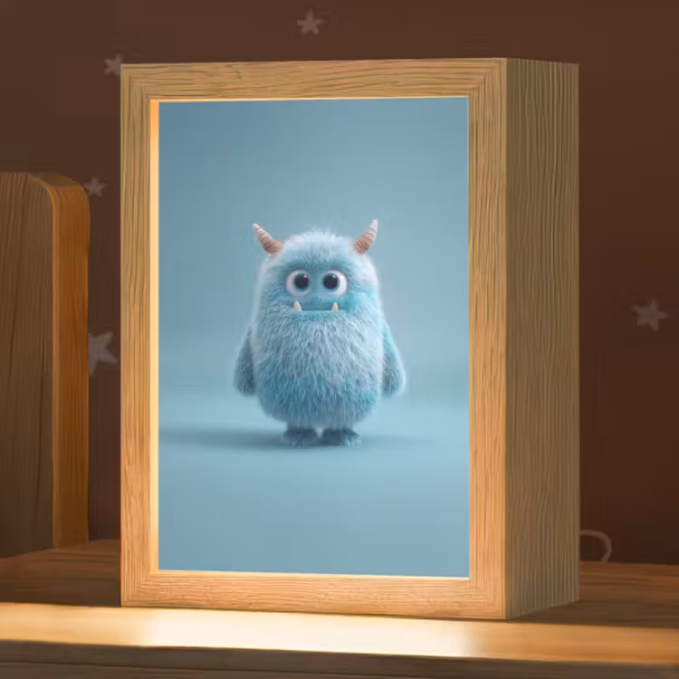 Veilleuse - Monstre - Bleu — 1