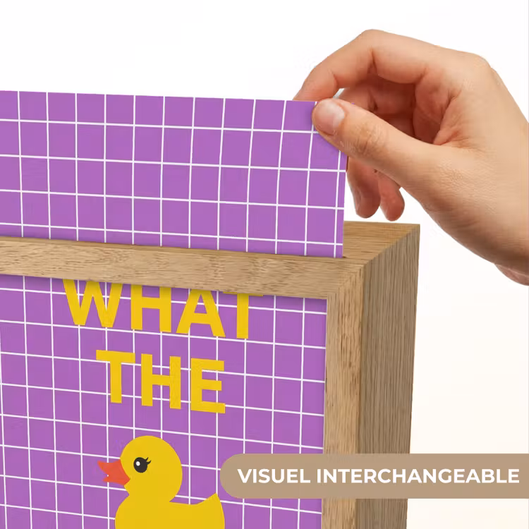 Veilleuse - Texte - Canard - Violet — 7
