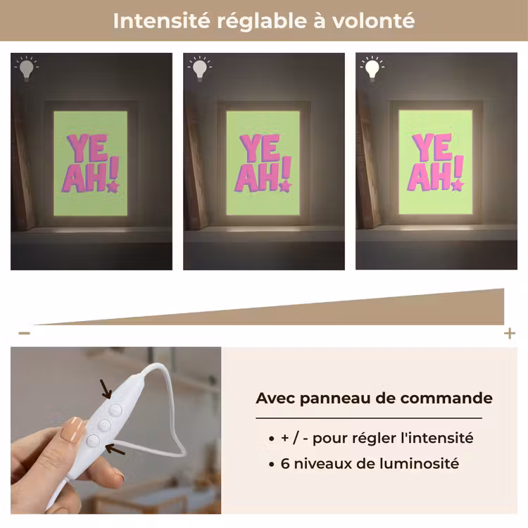Veilleuse - Vert - Néon - Citation — 5