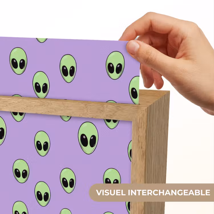 Veilleuse - Alien - Retro - Lilas — 7