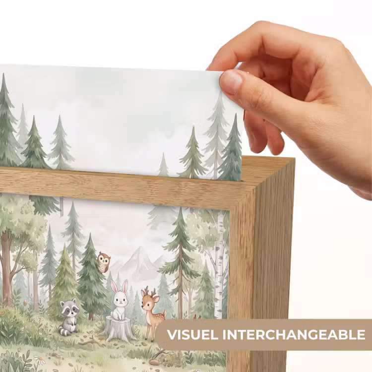 Veilleuse - Forêt - Animaux - Vert — 7