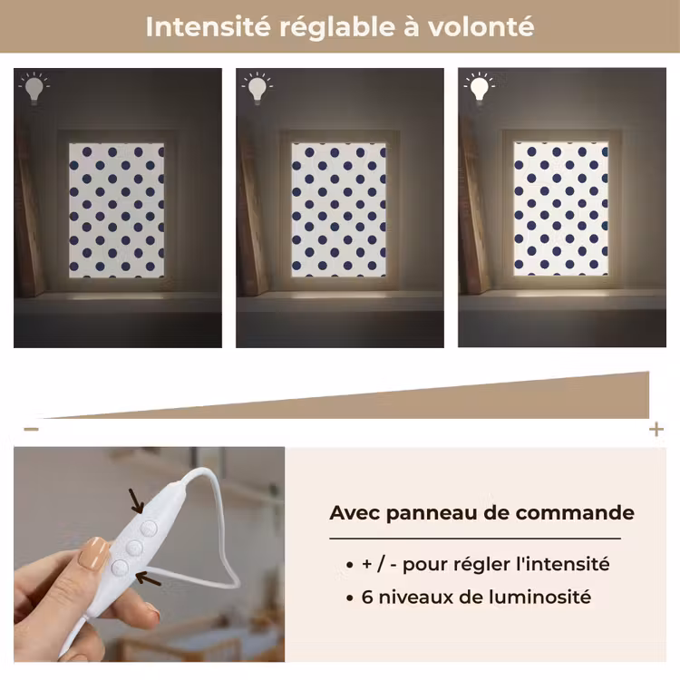 Veilleuse - Classique - Points - Bleu — 5