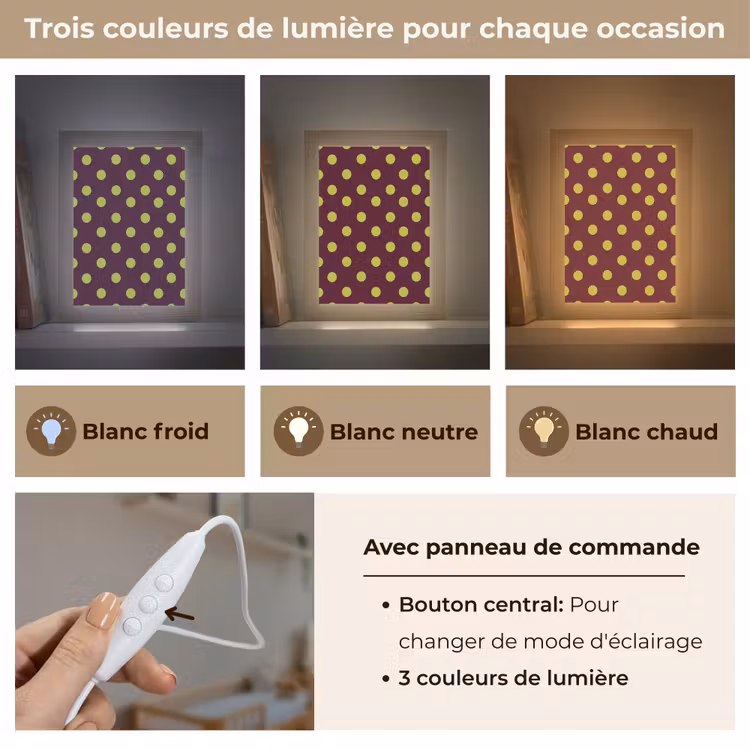 Veilleuse - Classique - Points - Vert — 4