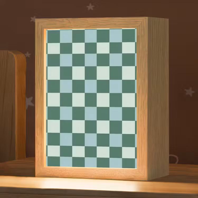 Veilleuse - Échiquier - Classic - Vert — 1