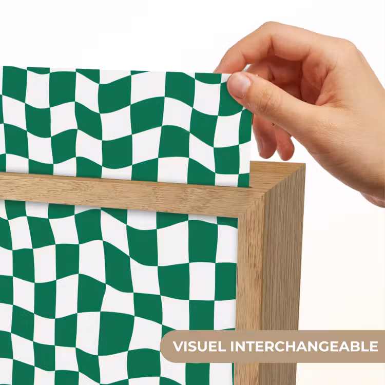 Veilleuse - Échiquier - Ondulé - Vert — 7
