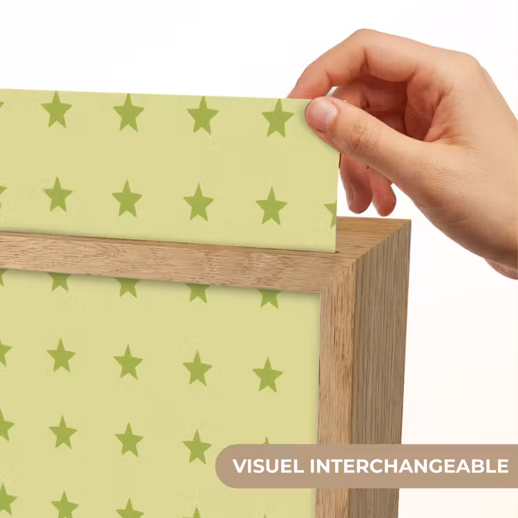 Veilleuse - Étoiles - Motif - Vert — 7