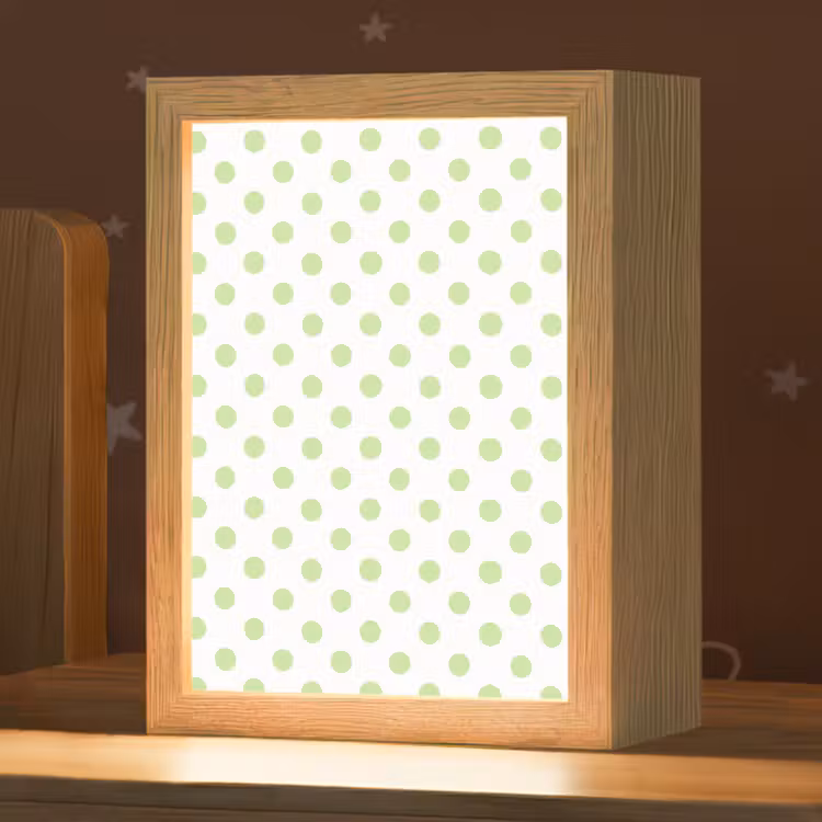 Veilleuse - Points - Classique - Vert — 1