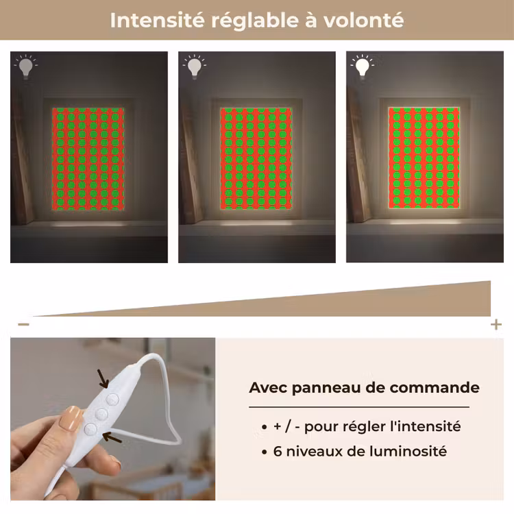 Veilleuse - Points - Motif - Vert — 5