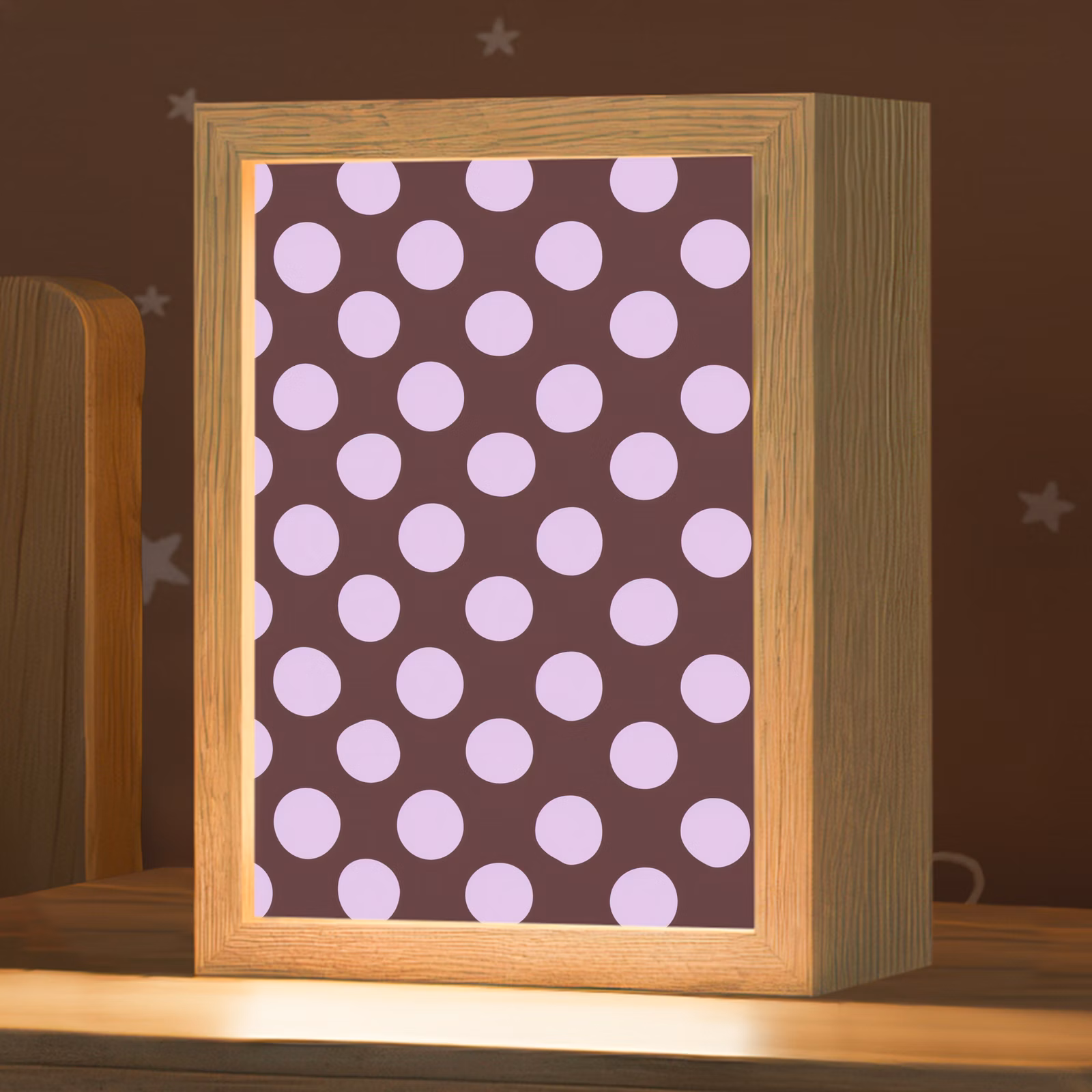 Veilleuse - Classique - Points - Violet — 1