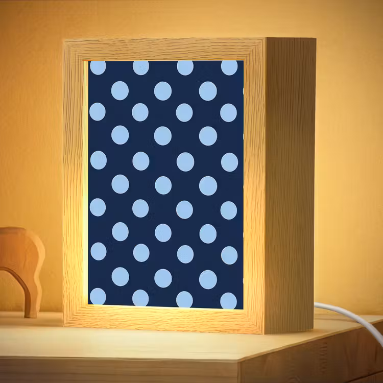 Veilleuse - Classique - Points - Bleu — 2