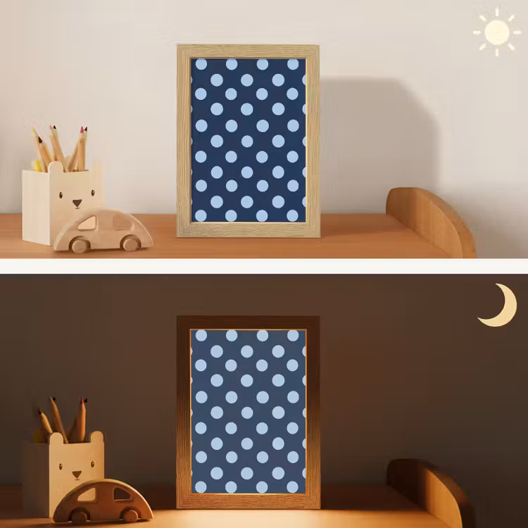 Veilleuse - Classique - Points - Bleu — 3
