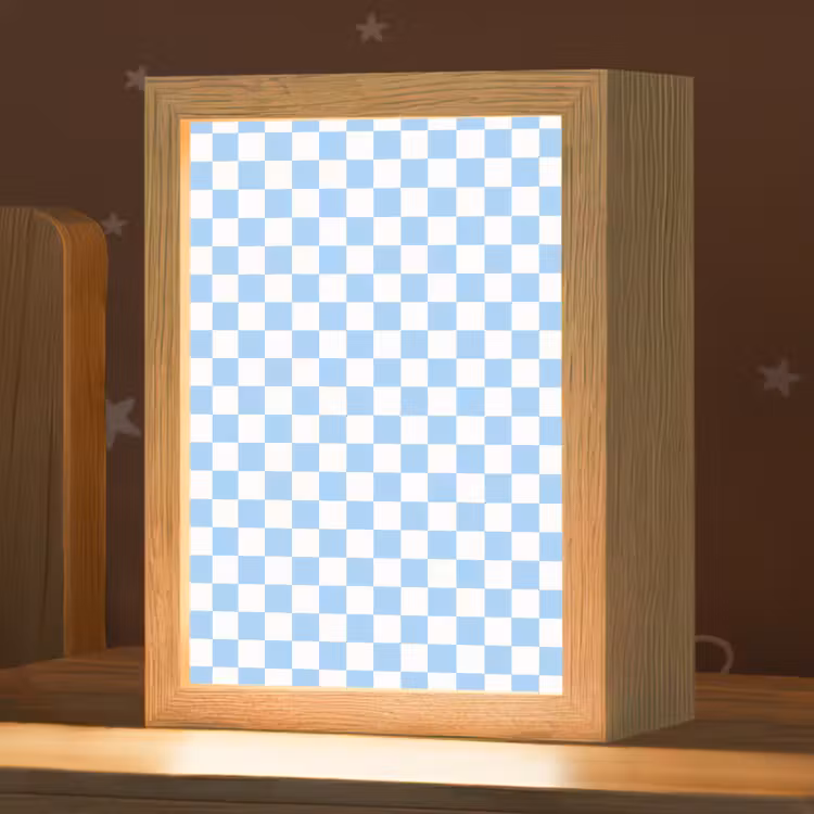 Veilleuse - Échiquier - Classique - Bleu — 1