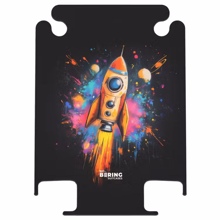 CaseSwap - Fusée dans l'espace avec graffiti — 1