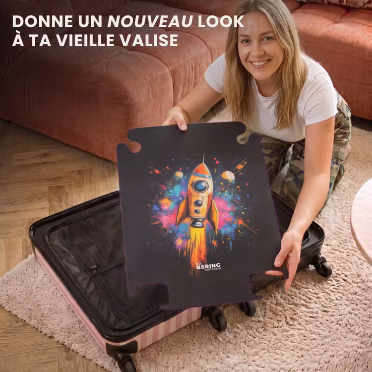 CaseSwap - Fusée dans l'espace avec graffiti — 3