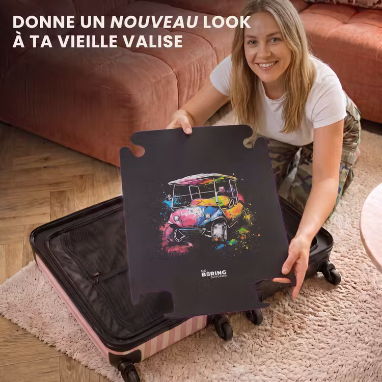 CaseSwap - Chariot de golf avec graffitis — 3