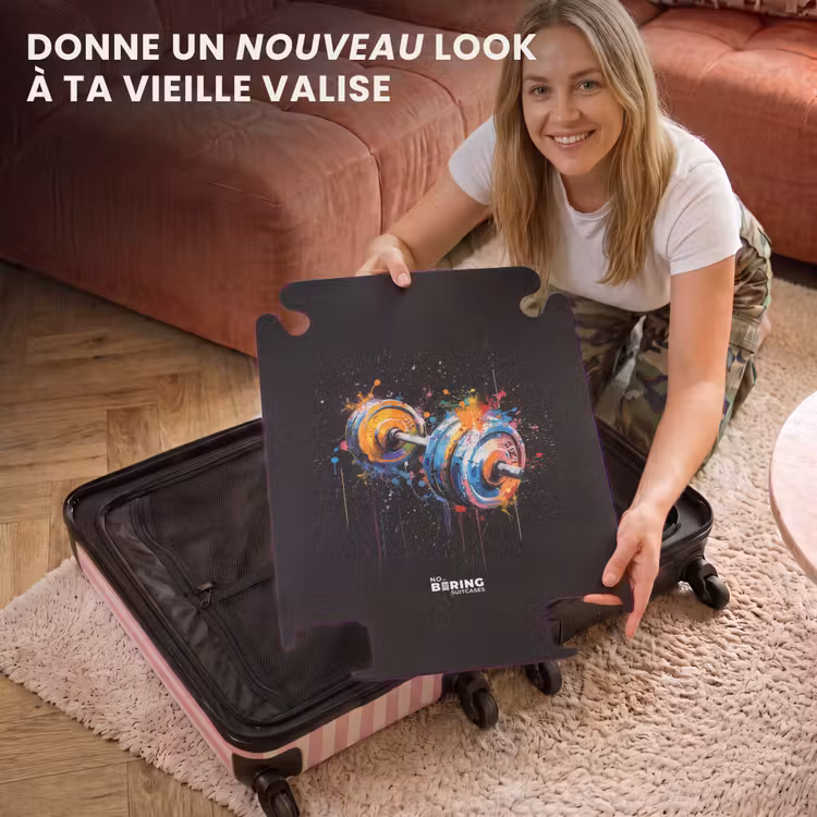 CaseSwap - Haltère avec graffiti — 3