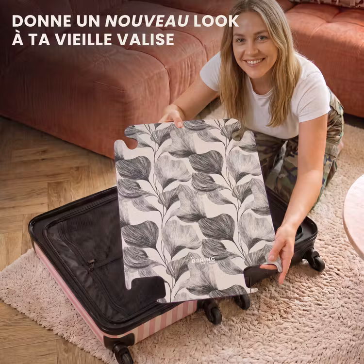 CaseSwap - Botanique - Feuilles - Noir — 3