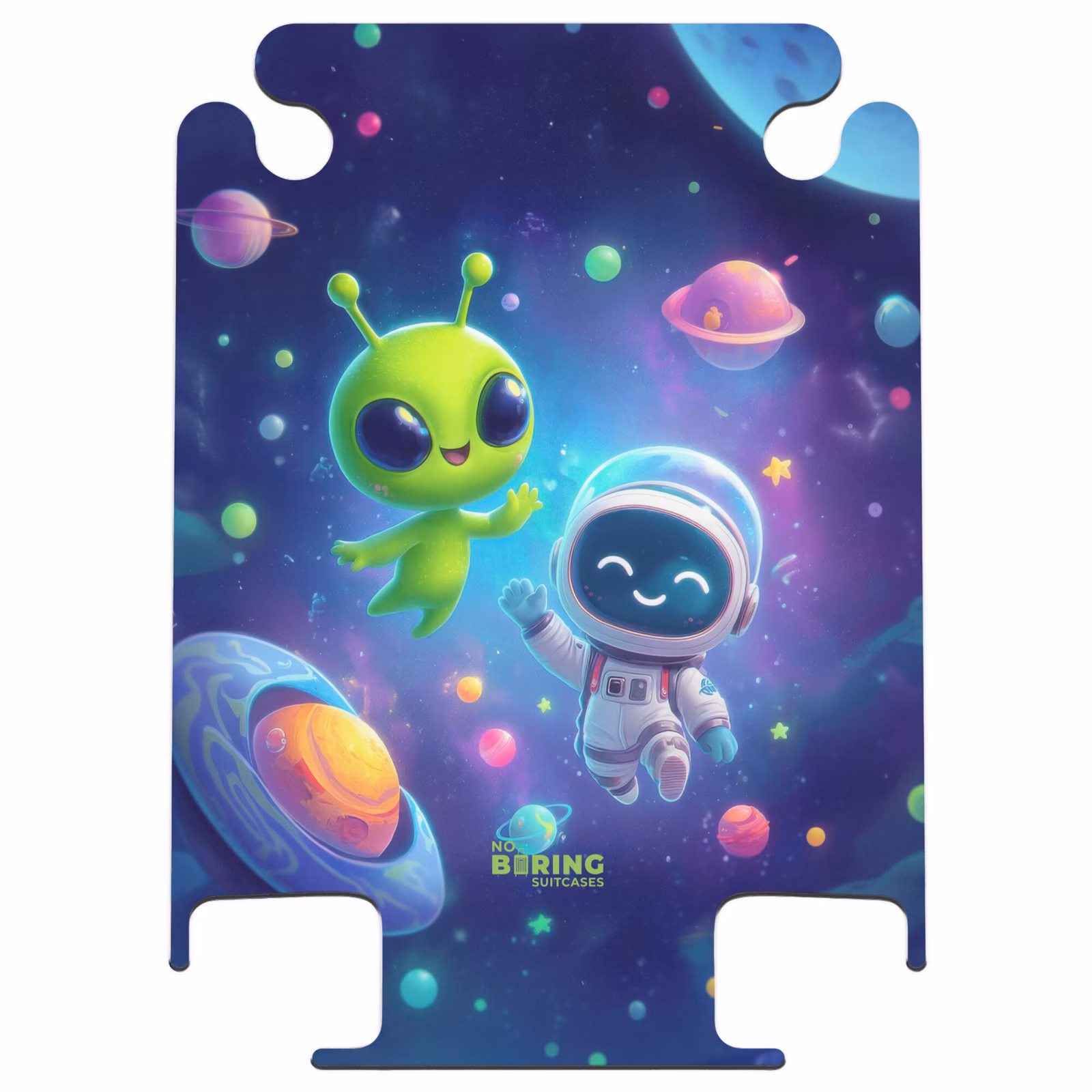 CaseSwap - Alien et astronaute dans l'espace — 1