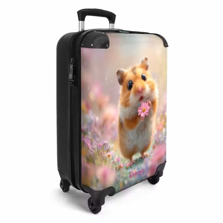 CaseSwap - Hamster entouré de fleurs — 2