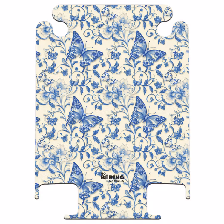 CaseSwap - Papillons - Fleurs - Bleu - Botanique — 1