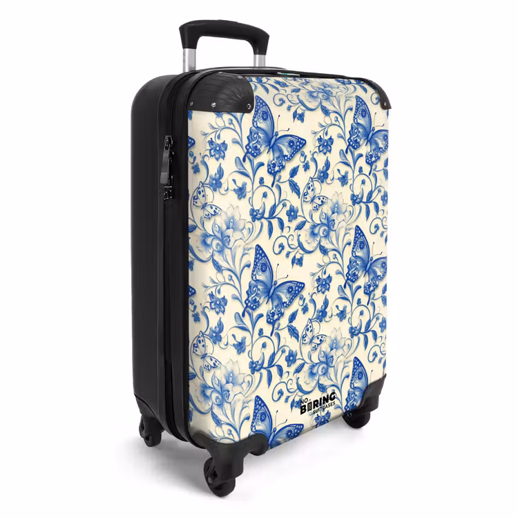 CaseSwap - Papillons - Fleurs - Bleu - Botanique — 2