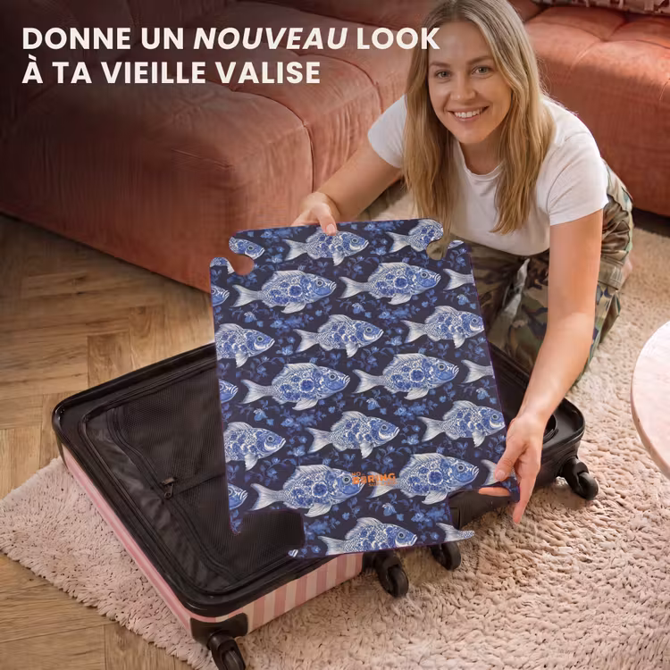 CaseSwap - Poissons - Fleurs - Bleu — 3