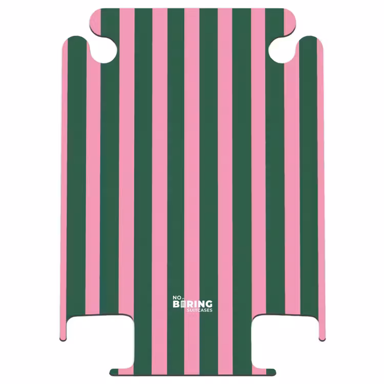 CaseSwap - Rayures verticales - Vert - Rose — 1