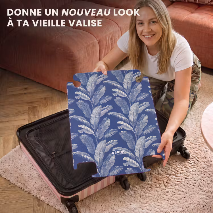 CaseSwap - Feuille - Palmier - Bleu — 3