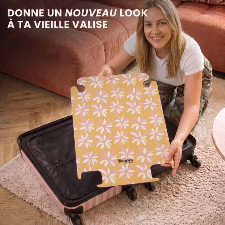 CaseSwap - Fleurs - Moderne - Jaune — 3