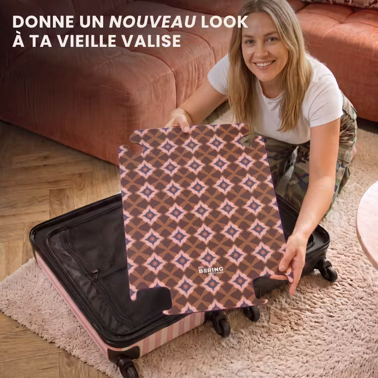 CaseSwap - Géométrique - Élégant - Marron — 3