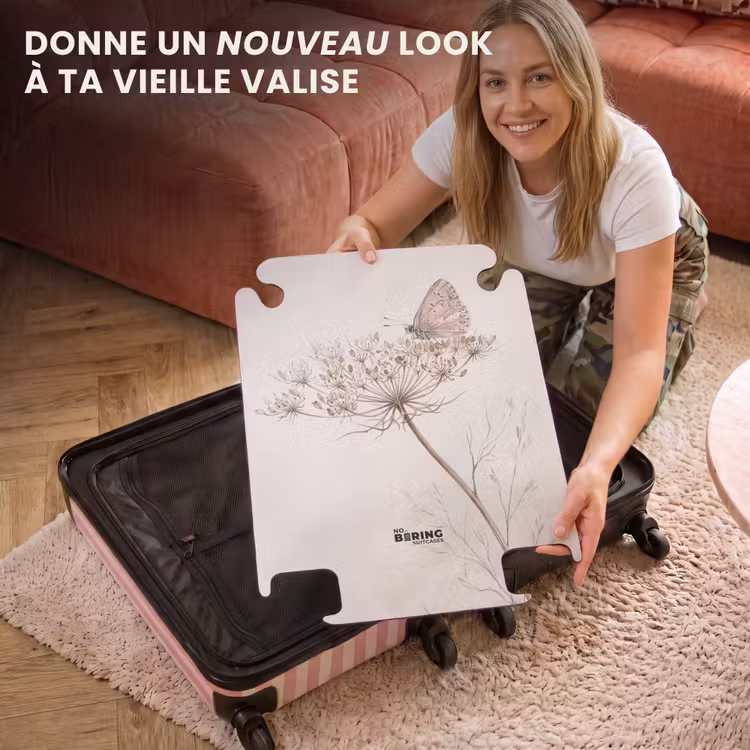 CaseSwap - Papillon - Fleur - Nature - Beige — 3