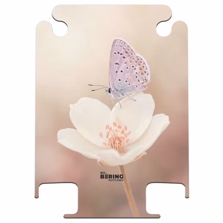 CaseSwap - Papillon - Fleur - Bleu — 1