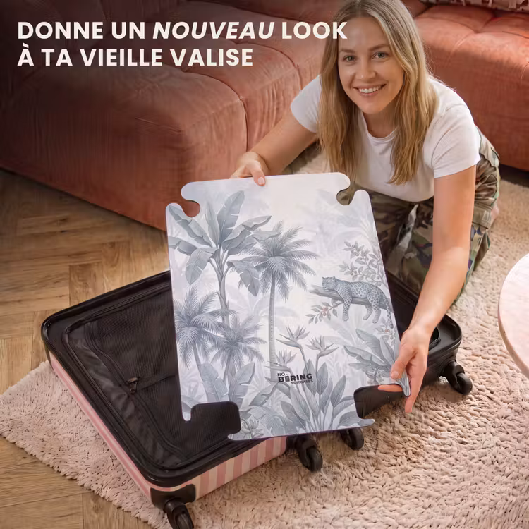 CaseSwap - Chat - Forêt tropicale - Moderne - Gris — 3