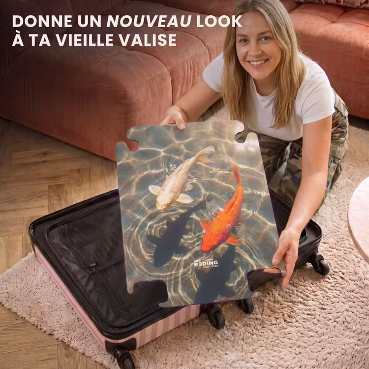 CaseSwap - Poisson - Eau - Animaux - Orange - Or — 3
