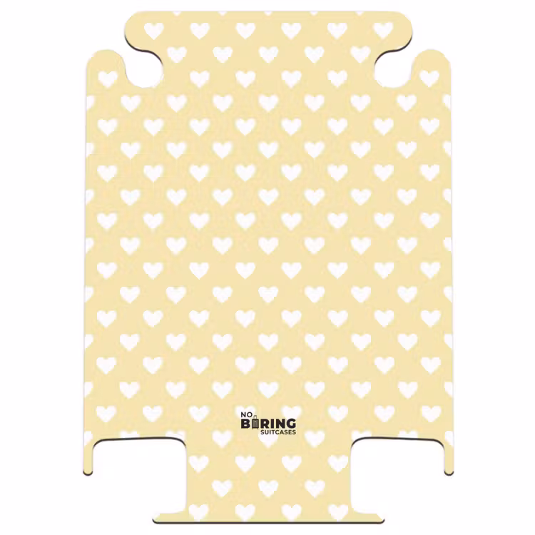 CaseSwap - Cœurs - Motif - Jaune — 1
