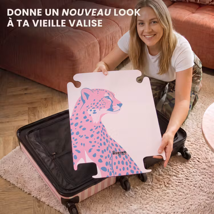 CaseSwap - Animaux - Profil - Abstrait - Rose - Bleu — 3